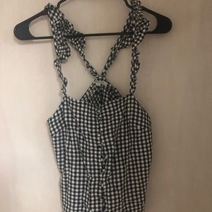 Madewell gingham tank